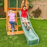 Complex set de joaca Appelton cu tobogan si leagana - Centru multifuntional din lemn de cedru Kidkraft Complex set de joaca Appelton cu tobogan si leagana - Centru multifuntional din lemn de cedru Kidkraft